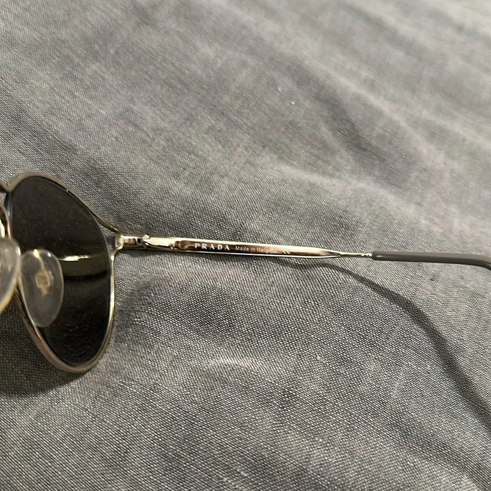 Prada SPR 62S ZVN 1C0 Cinema Metal Mirror Lenses - Picture 4 of 6